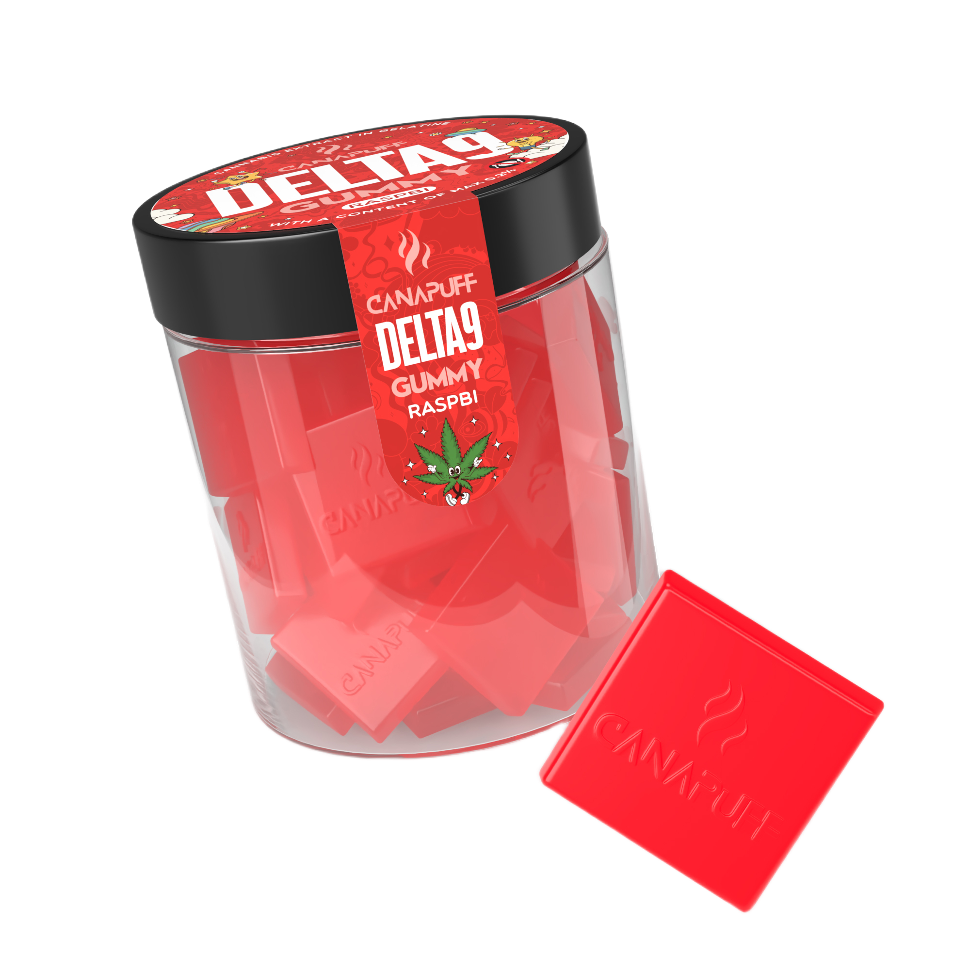 Delta 9 Gummy Raspberry