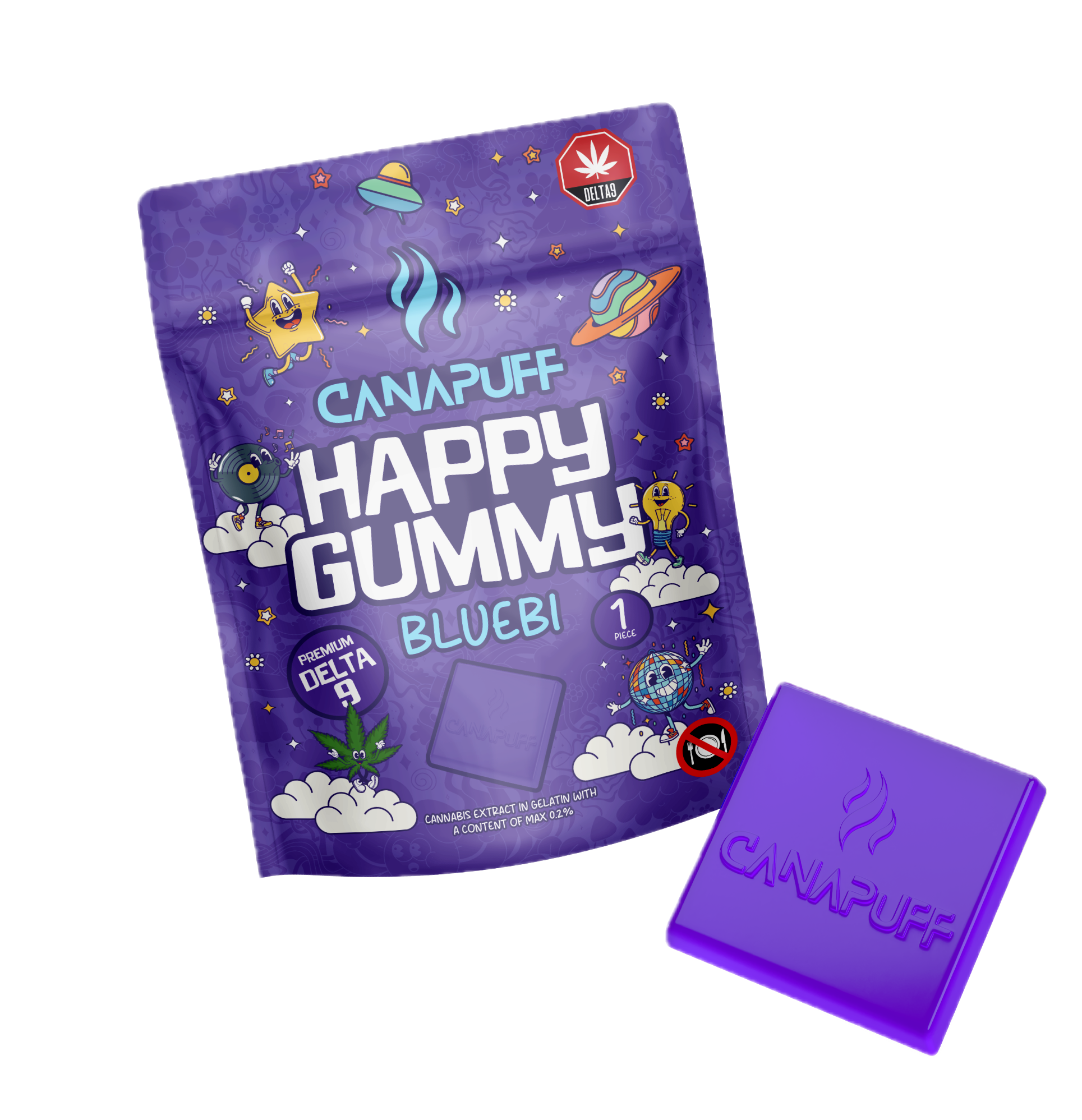 Delta 9 Gummy Blueberry