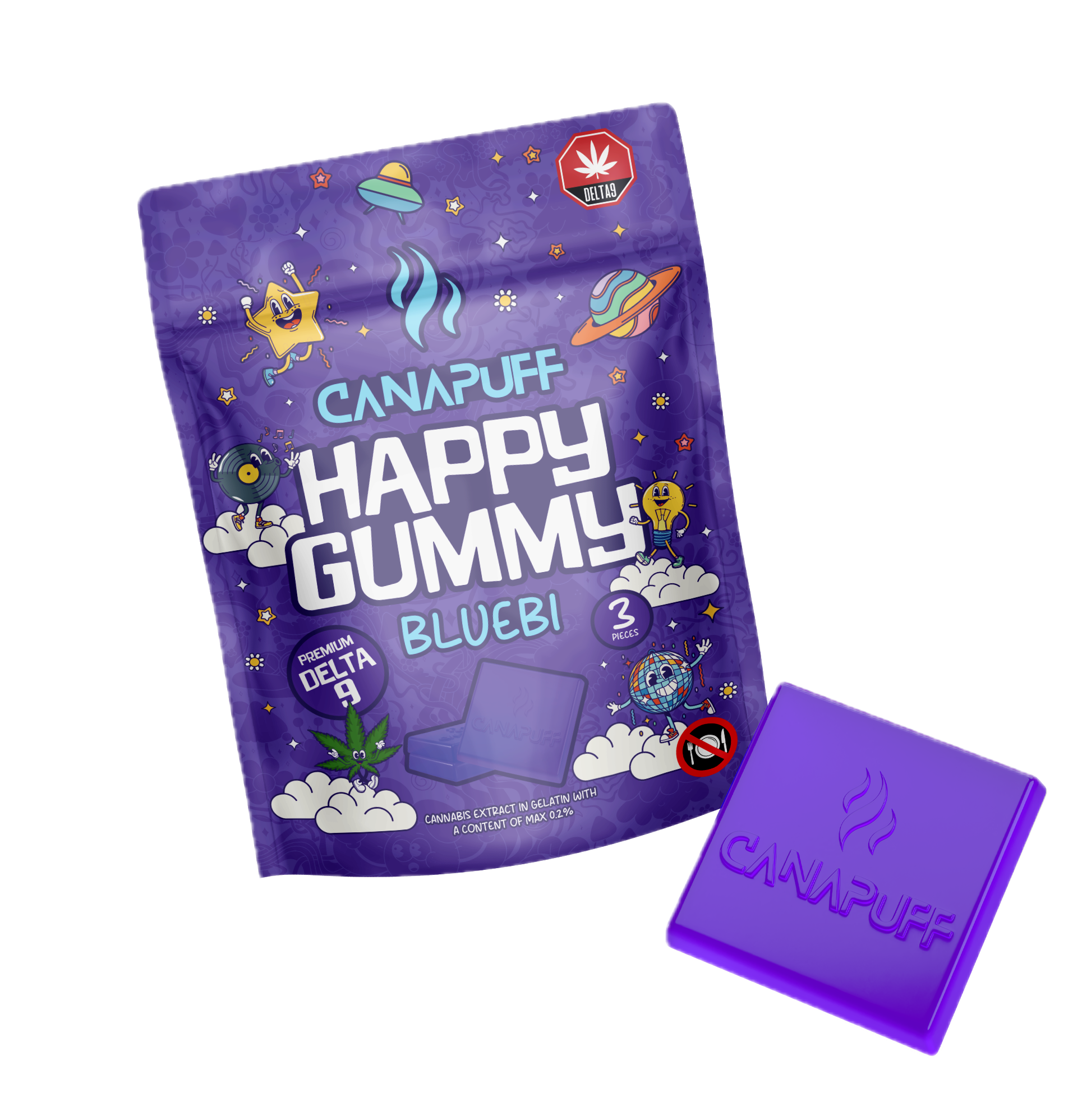 Delta 9 Gummy Blueberry