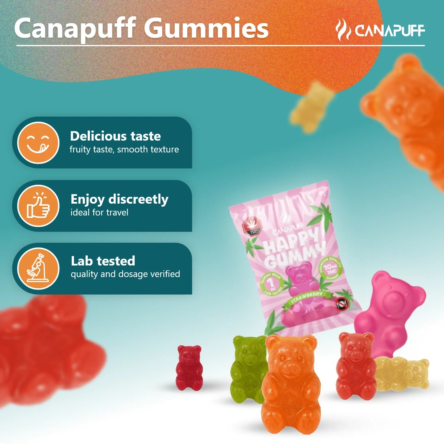 Delta 9 Gummy Strawberry
