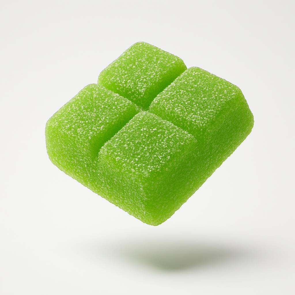 Sour Diesel Apple Natural Resin THC Gummies (Sativa)