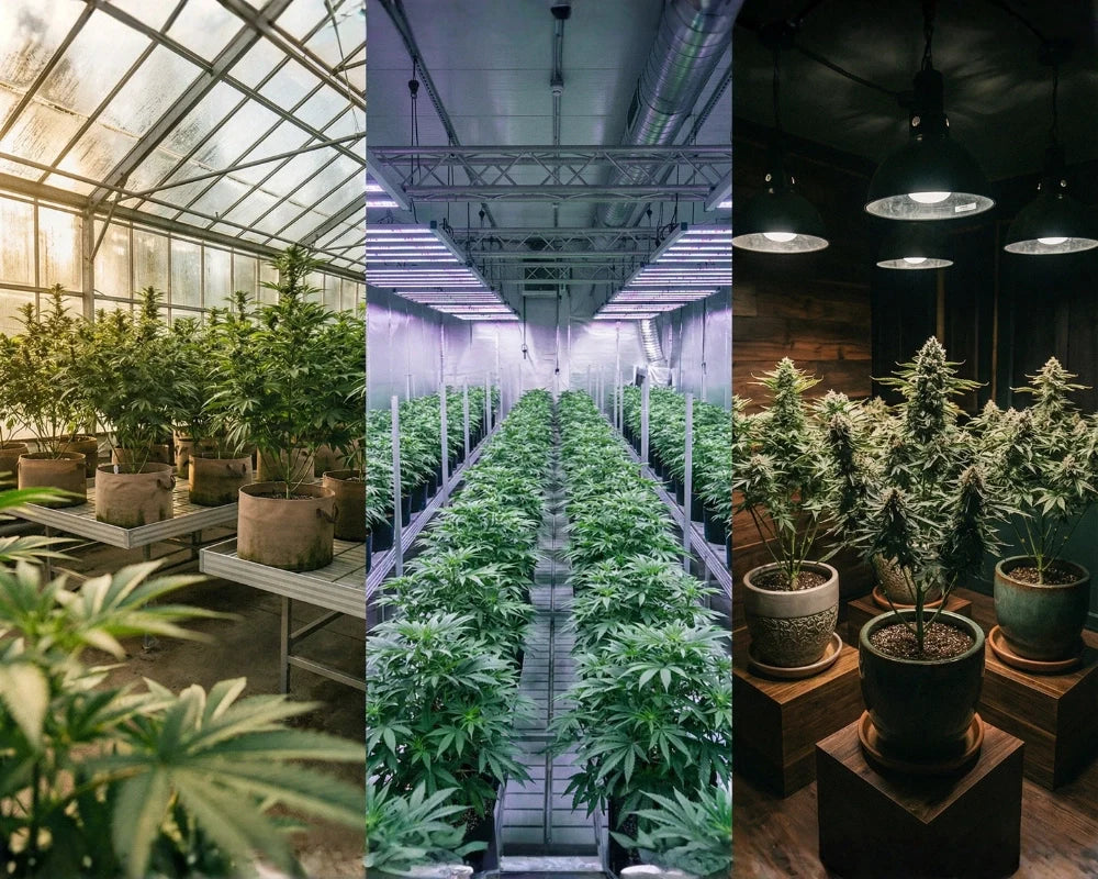 Indoor vs Greenhouse vs Exotic THCa Flower: Full Comparison