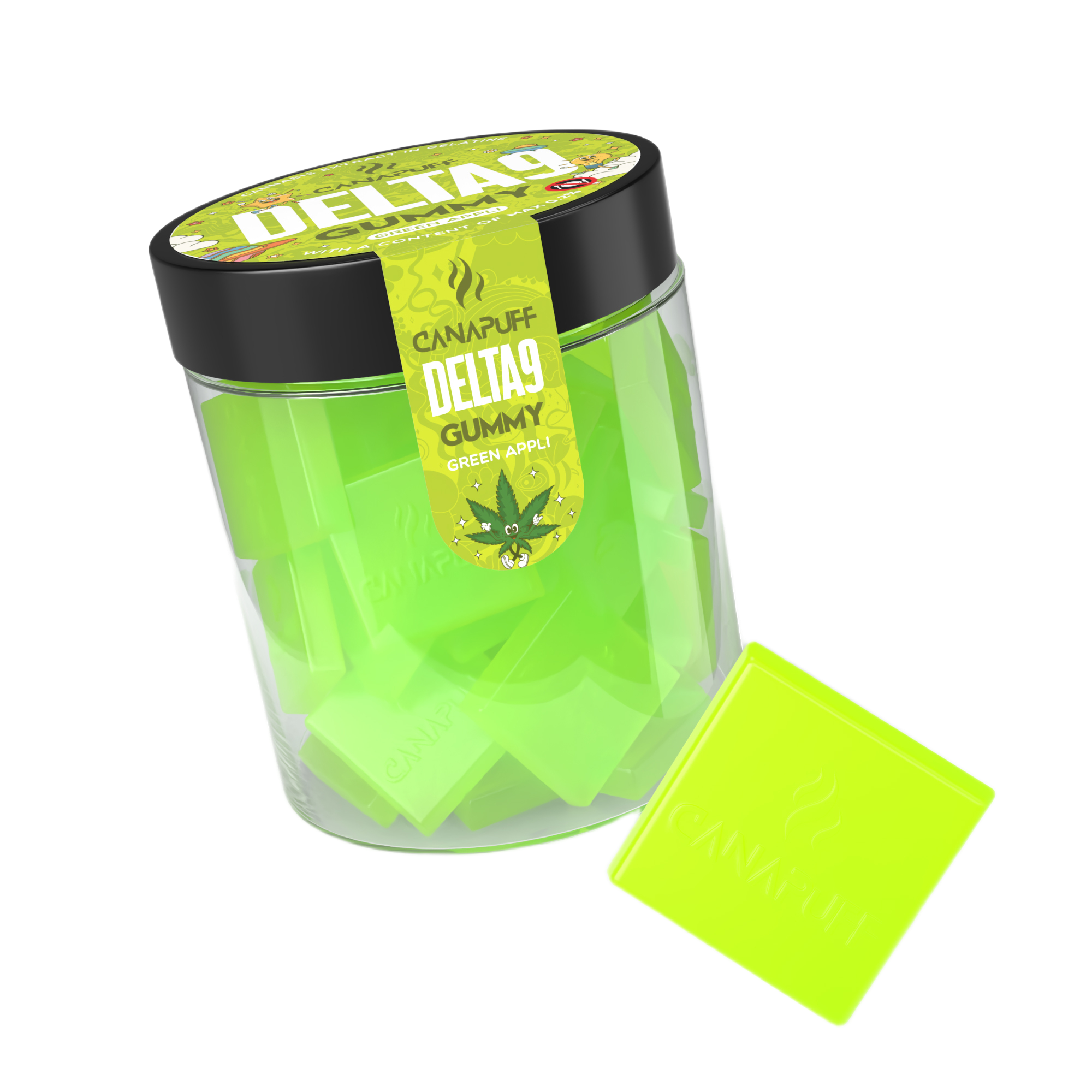 Delta 9 Gummy Green Apple
