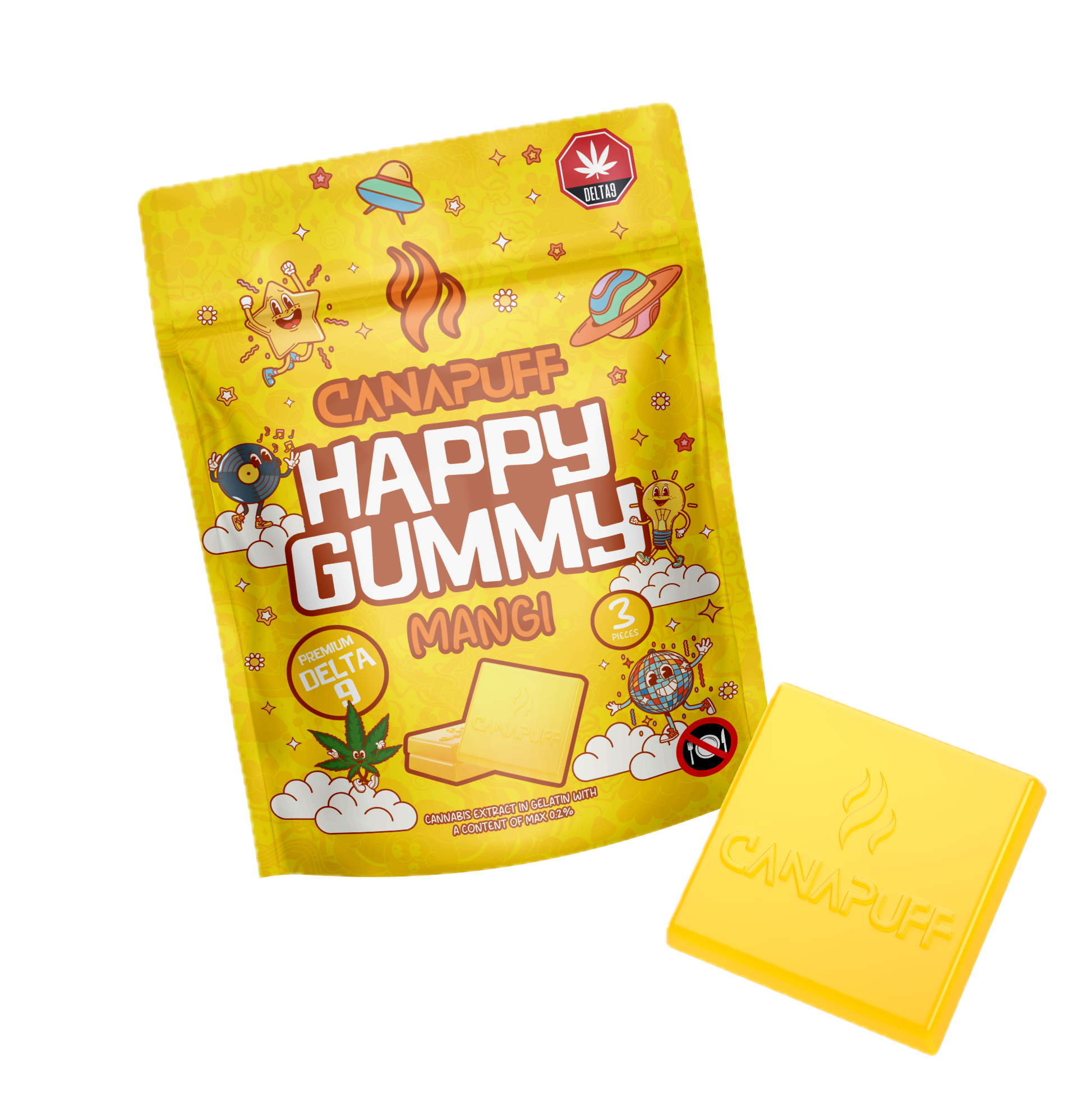 Delta 9 Gummy Mango